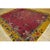 1920s Red Floral Birds Antique Chinese Art Deco Carpet 9'x12' Knotted Wool Rug For Sale - Image 4 of 7