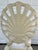 Cream 1960s Set of 6 Hollywood Regency Era Aluminum Cast Chairs For Sale - Image 8 of 17