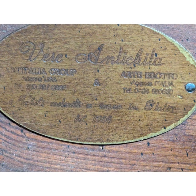 1990s Arte Brotto Vere Antichità, Italy Handmade Chest of Drawers For Sale - Image 10 of 11