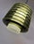 Glass Olive and White Textured Glass Pendant Lamp For Sale - Image 7 of 11