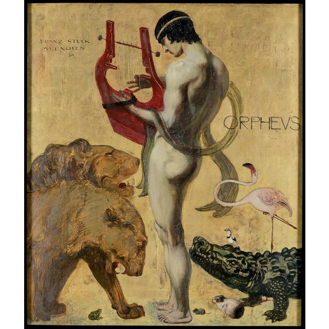 Art Deco Mantel Clock Orpheus, 1925 For Sale - Image 13 of 18