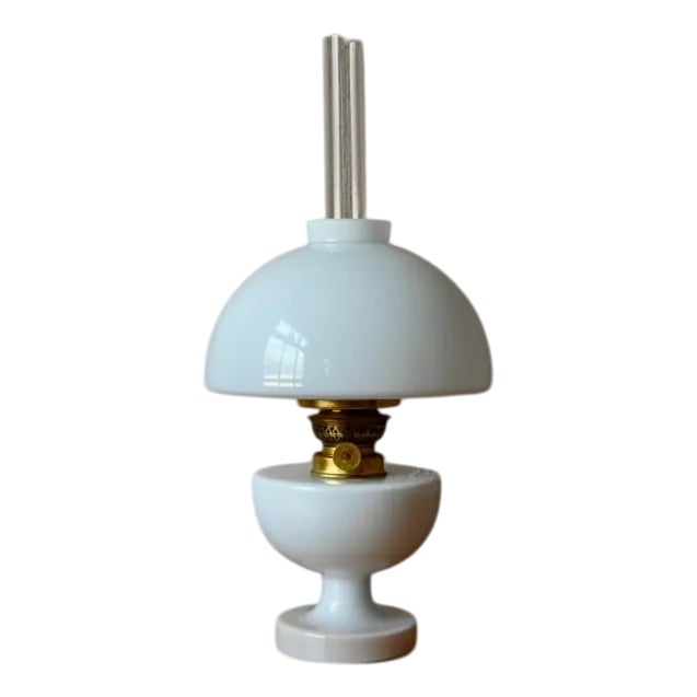 Table Lamp by Jacob E. Bang for Holmegaard, 1980s For Sale