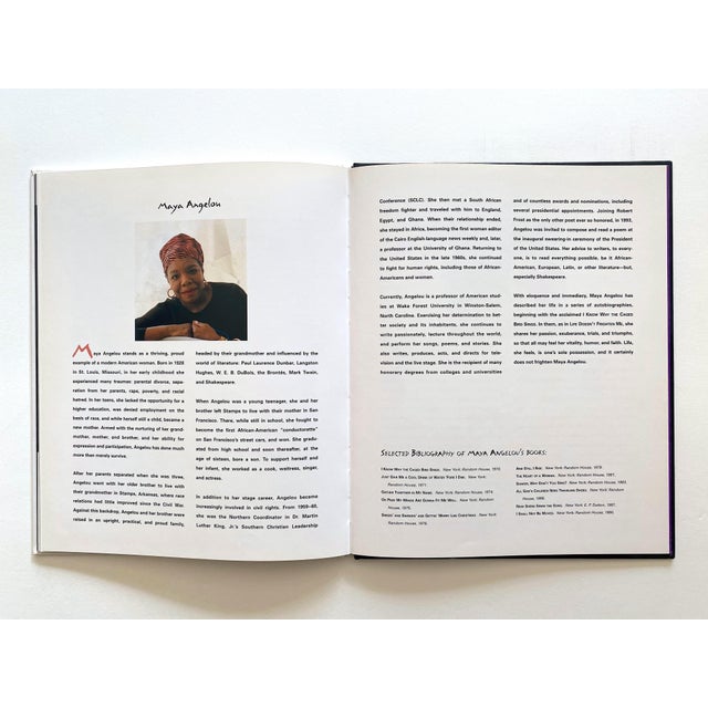 " Life Doesn't Frighten Me " Vintage 1993 First Edition Hardcover Jean Michel Basquiat & Maya Angelou Book For Sale - Image 11 of 12