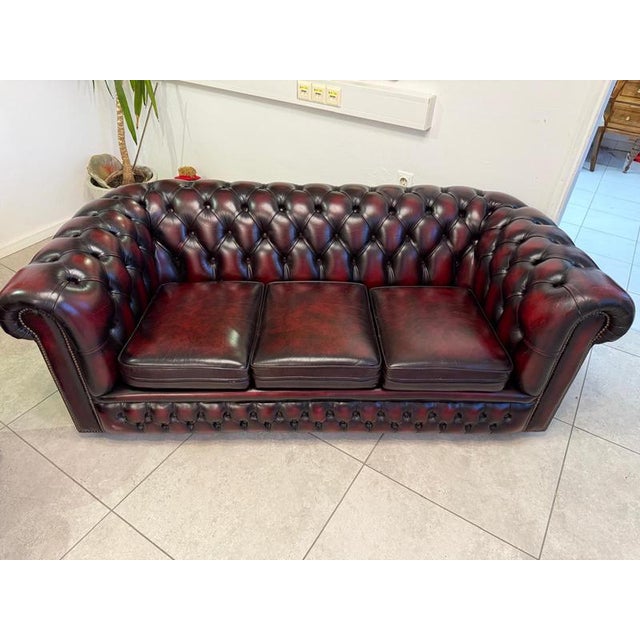 Vintage Chesterfield Club Chair For Sale - Image 17 of 18