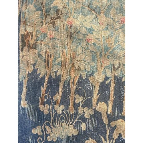 French Aubusson Style Screen-Printed by Hand Tapestry winged Stags, 1950s For Sale - Image 10 of 18