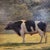Roger Griboval, Rouen School Cow, 1980s, Oil on Board For Sale - Image 7 of 18