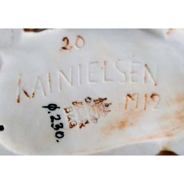 Figurine in the Form of a Lying Woman by Kai Nielsen for Bing & Grondahl, 1919 For Sale - Image 3 of 4