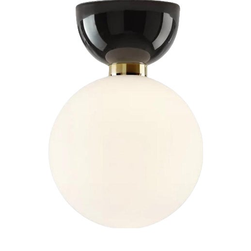 Aballs A II Pe Black Wall Lamp in Glass by Jaime Hayson for Parachilna For Sale