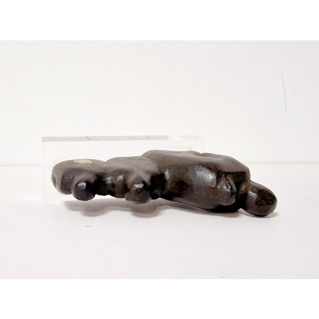 Stone Canadian Inuit Stone Sculpture, 1970s For Sale - Image 7 of 9