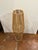 Stylish organic modern Large Braided String Lamp. One light. Camel color. Showroom floor sample.
