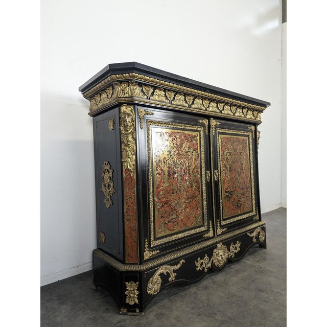 Napoleon III Boulle Marquetry Buffet For Sale - Image 5 of 18