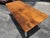 Vintage Farmhouse Dining Table With Turned Legs and Solid Pine Top For Sale - Image 4 of 7