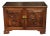 Chinese Export Carved Two Door Five Campaign Drawer Camphor Chest, 1890s For Sale