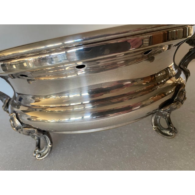 Antique Silverplated Food Warmer, 1890s, in Good conditions. Designed 1890 to 1919