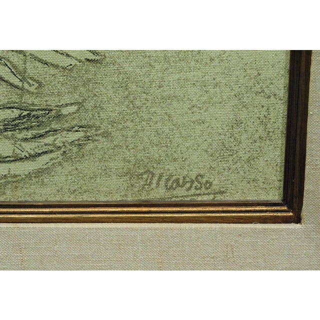 Pablo Picasso Pablo Picasso Reproduction Lithograph "Mother&Child" Plate Signed Custom Framed For Sale - Image 4 of 6