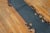 Textile Blue Antique Open Field Floral Deco Runner Chinese Peking Carpet Rug For Sale - Image 7 of 9