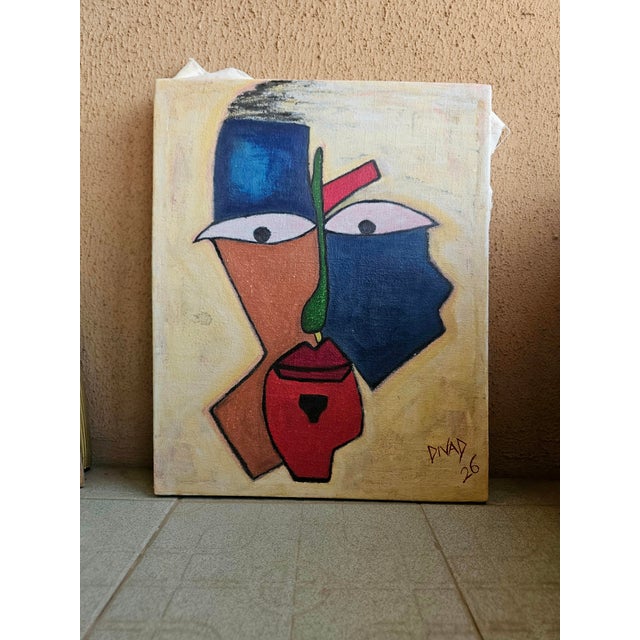 Abstract David Akolo, The Face I Become, 2026 For Sale - Image 3 of 4