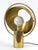 Exceptional, large and elegant mid-century modern brass table lamp with adjustable lamp shade. Designed by günter schulz...