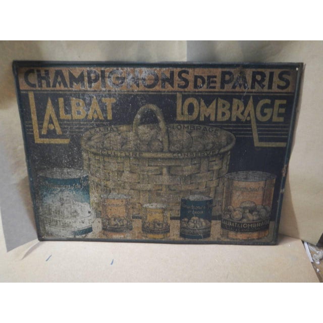 Shop Advertising Sign, 1950s For Sale - Image 12 of 12