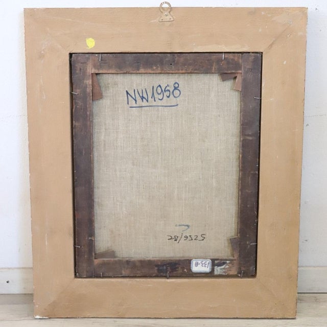 Mythological Figure of Maenad, Oil Painting on Canvas, 19th Century, Framed For Sale - Image 6 of 12