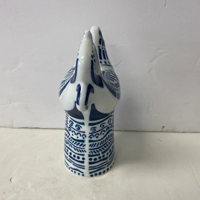 Vintage Sargadelos Chicken Ceramic Creamer For Sale - Image 4 of 7