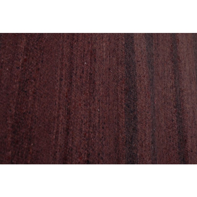 Textile Striped Turkish Kilim Rug 9'5'' X 10'2'' For Sale - Image 7 of 12