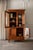 Antique 20th Century American Oak Kitchen Cupboard & Glass Display Hutch For Sale - Image 4 of 18