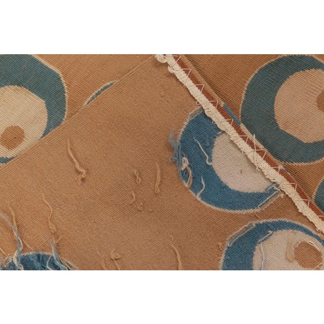 Aubusson Style Handmade Bold Modern Rug by Doris Leslie Blau For Sale In New York - Image 6 of 6