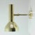 Mid-Century German Brass Wall Light Sconce from Cosack, 1960s For Sale - Image 5 of 14