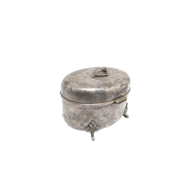 Metal Sugar Bowl from Fraget, Poland, 1890s For Sale - Image 7 of 12