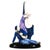 Ceramic Art Deco Posing Dancer & Pierrot Group attributed to Lorenzl for Goldscheider, Vienna, Austria, 1933 For Sale - Image 7 of 7