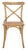 Called the X Back Chair, ’s version of Michael Thonet’s classic A150 bistro chair is crafted of oak in a weathered oak...