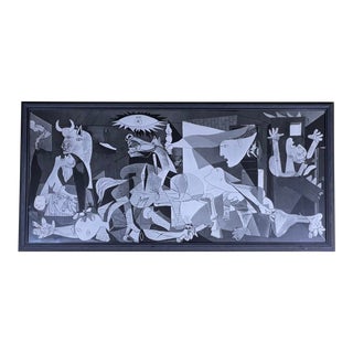 Large Framed Pablo Picasso Print of “Guernica” For Sale