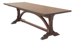 Emilie Dining Table made from Black Walnut, made to Order by Petersen Antiques
