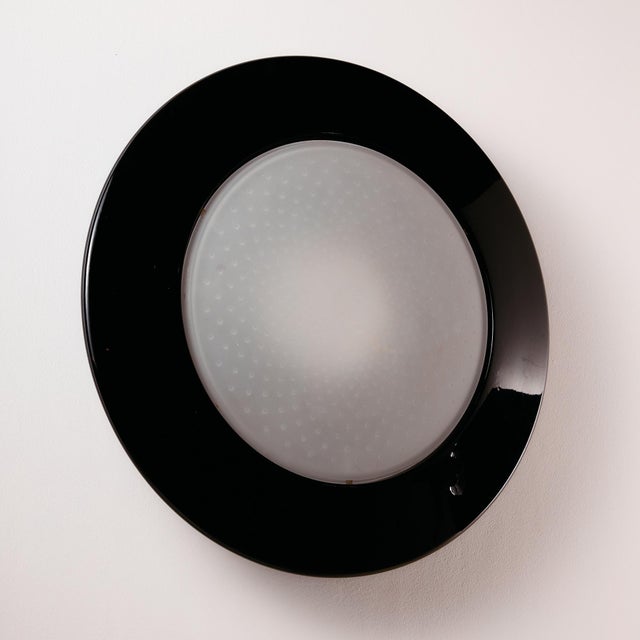 Metal and Glass Ceiling Lamp For Sale - Image 4 of 18