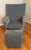 1990s Modern Comfortable Chair & Ottoman For Sale - Image 10 of 14
