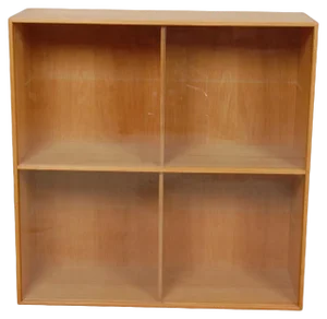 Vintage Bookshelf in Oak by Mogens Koch for Rud. Rasmussen