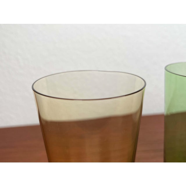Mid-Century Modern German Drinking Glasses, 1960s, Set of 6 For Sale - Image 15 of 18