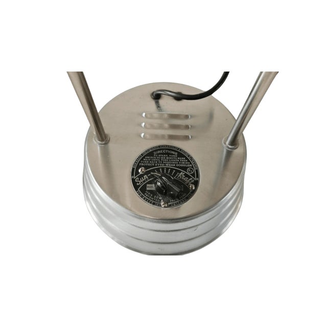 Sun-kraft cold quartz ultraviolet ray therapy lamp converted into a table desk lamp. very versatile lamp that can be angle...