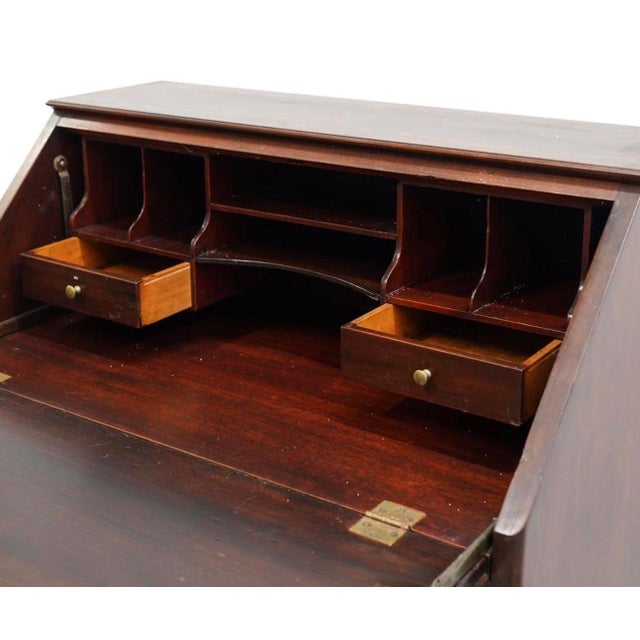 Antique French Marquetry Secretaire Desk For Sale - Image 12 of 13