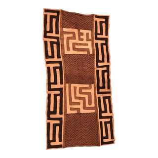 Vintage Woven Mudcloth Wall Hanging For Sale