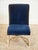 Mid-Century Modern Mid-Century Navy Blue Chairs Set of Six For Sale - Image 3 of 7