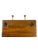 Pair of Vintage French Mid Century Wood and Metal Double Wall Hooks on Wood Plaques For Sale - Image 12 of 18