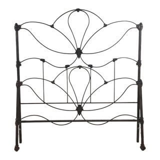 Vintage Metal Full Size Bed Frame For Sale