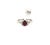 0.87 Ct Ruby & Diamond Ring Size 7 For Sale - Image 9 of 9