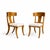 Teak Klismos Patio Dining Chairs. - Set of 8 For Sale - Image 4 of 5