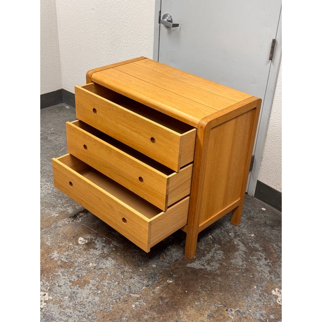 Contemporary Simon Pengelly for Habitat Radius Three Drawer Chest For Sale - Image 3 of 12