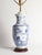 Metal French Blue and White Willow Porcelain Table Lamp by Louis Drimmer for Limoges For Sale - Image 7 of 14