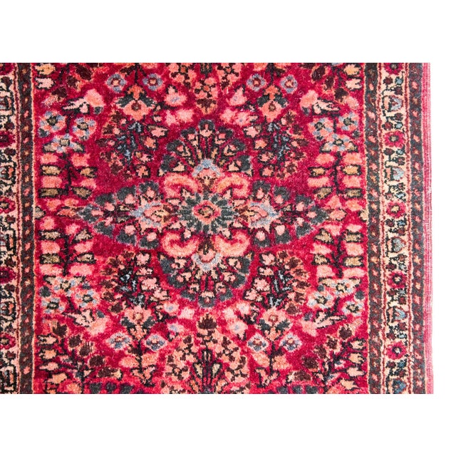 Persian Early 20th Century Persian Sarouk Rug For Sale - Image 3 of 15