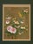 Paper Original Chinese Floral Painting With Birds, Signed, Custom Mat For Sale - Image 7 of 8